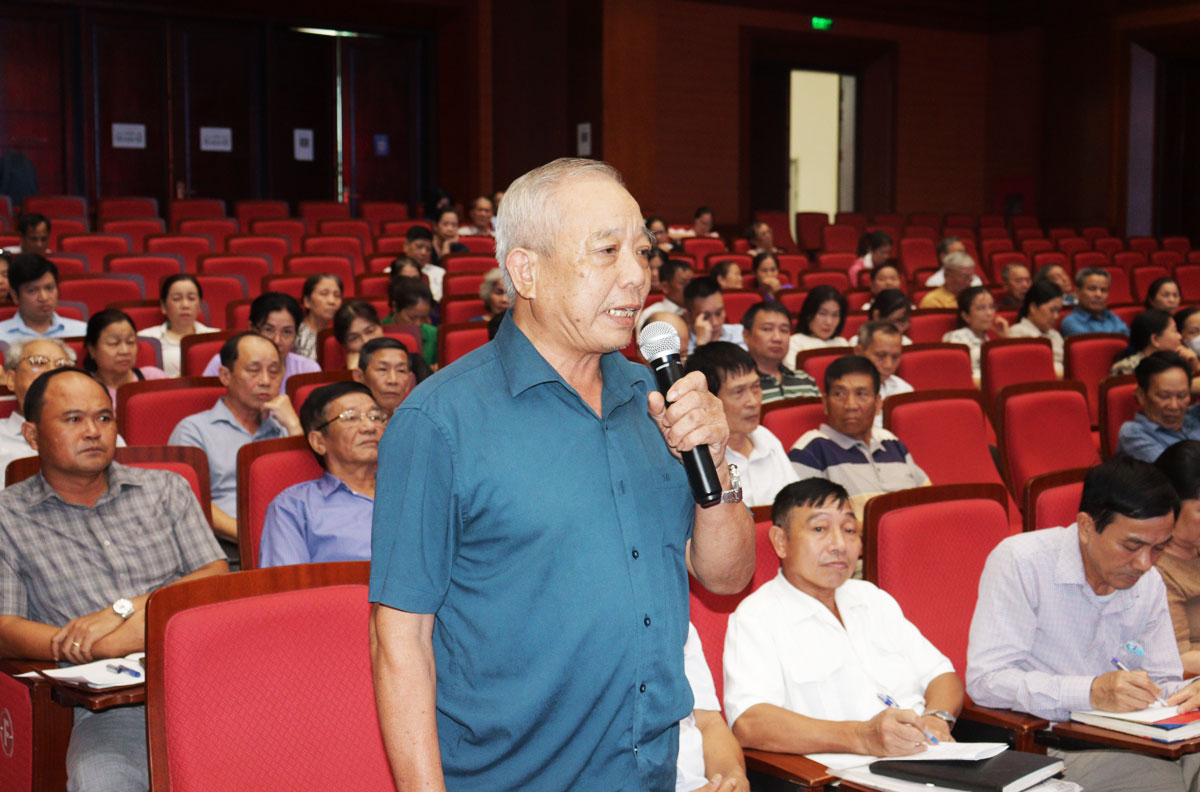 Chủ tịch UBND quận Hồng Bàng đối thoại với Nhân dân năm 2024